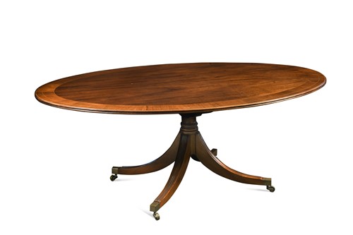 Lot 502 - A Regency Style mahogany breakfast table, attributed to William Tillman