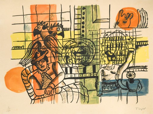 Lot 293 - Fernand Léger (1881-1955) La Marchande...