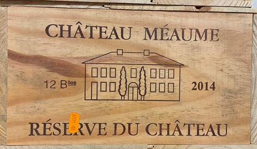 Lot 1161 - Chateau Méaume, Réserve du Château, Bordeaux...