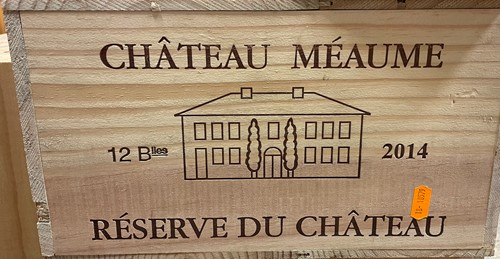 Lot 1163 - Chateau Méaume, Réserve du Château, Bordeaux...