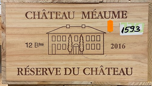 Lot 1165 - Chateau Méaume, Réserve du Château, Bordeaux...