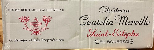 Lot 1185 - Chateau Coutelin Merville, Saint-Estephe 2009,...
