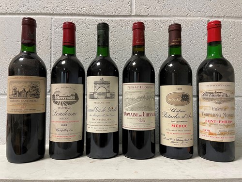 Lot 1138 - Mixed claret. Domaine de Chevalier, Graves...