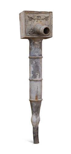 Lot 874 - A lead water spout, 18th century