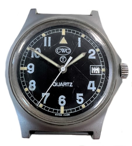Lot 318 - Cabot Watch Company - A steel 'G10/Navigator' prototype military wristwatch
