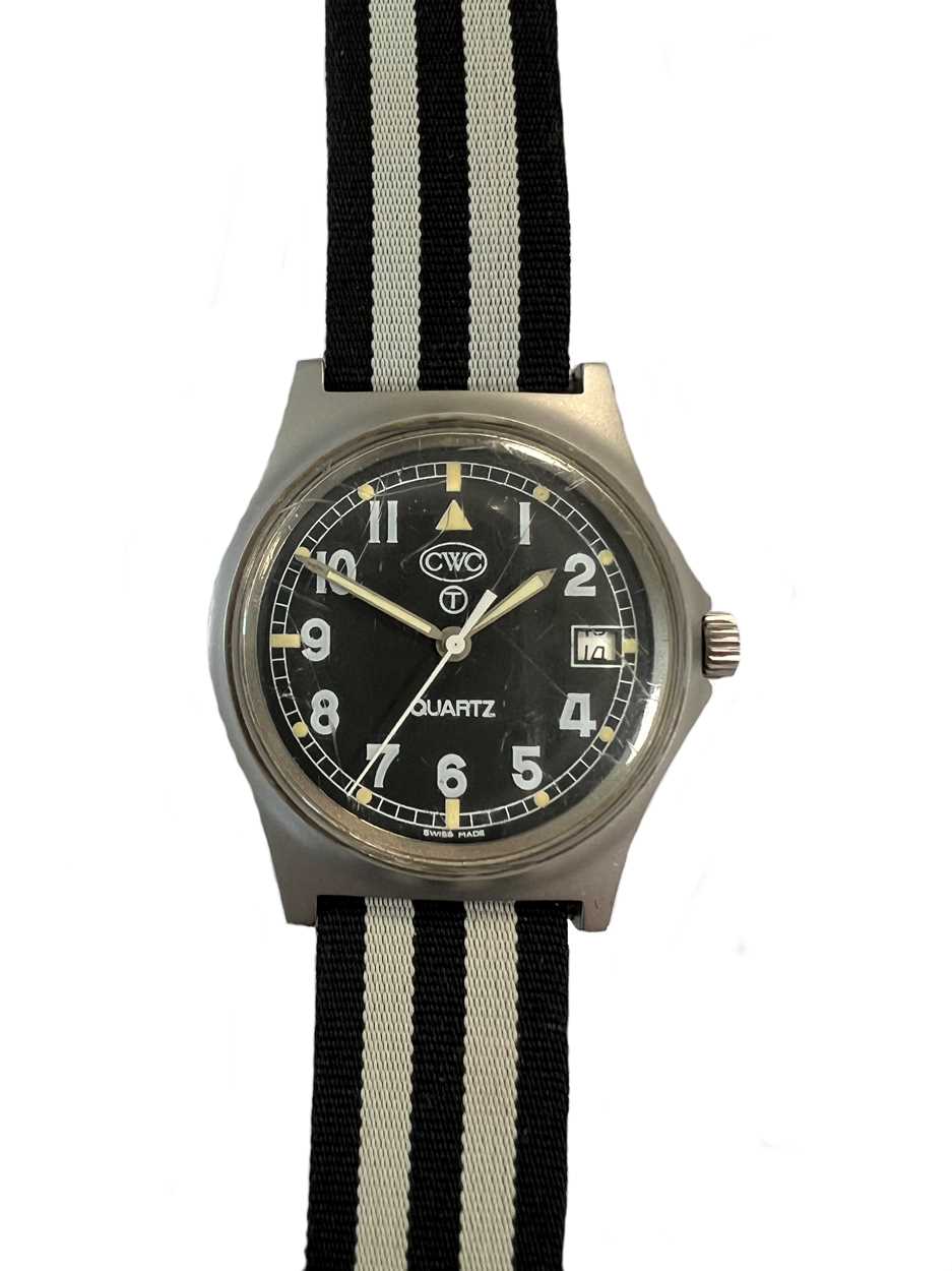 Lot 318 - Cabot Watch Company - A steel 'G10/Navigator' prototype military wristwatch