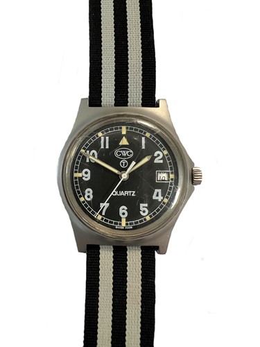 Lot 318 - Cabot Watch Company - A steel 'G10/Navigator' prototype military wristwatch