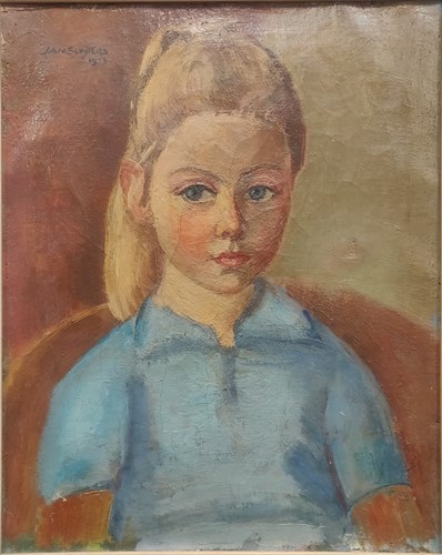 Lot 266 - Jan Sluyters (Dutch 1881-1957) Portrait of a...
