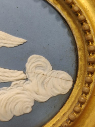 Lot 45 - A collection of Wedgwood jasperware plaques;...
