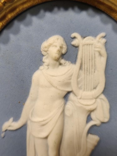 Lot 45 - A collection of Wedgwood jasperware plaques;...
