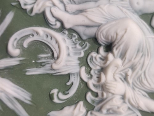 Lot 45 - A collection of Wedgwood jasperware plaques;...