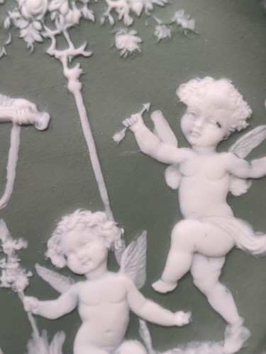 Lot 45 - A collection of Wedgwood jasperware plaques;...