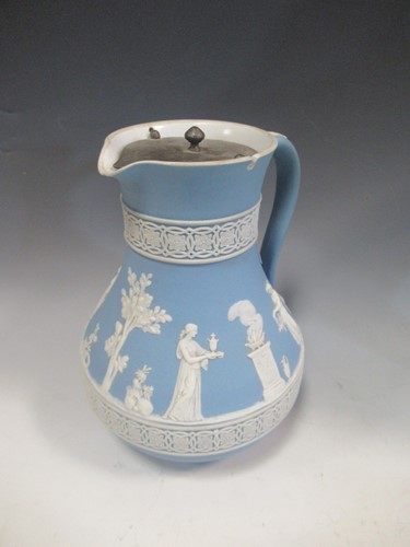 Lot 45 - A collection of Wedgwood jasperware plaques;...