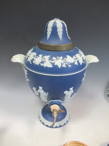Lot 45 - A collection of Wedgwood jasperware plaques;...