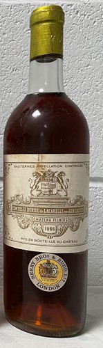 Lot 1194 - Chateau Filhot, Sauternes 2eme Cru 1966,1...
