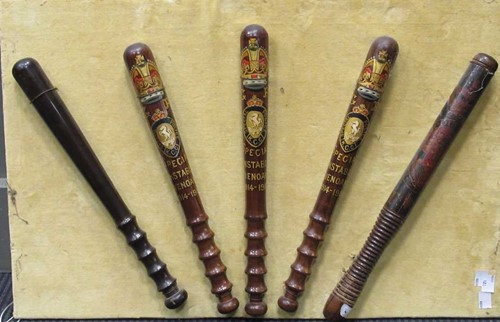 Lot 42 - Three early 20th century 'Special Police...