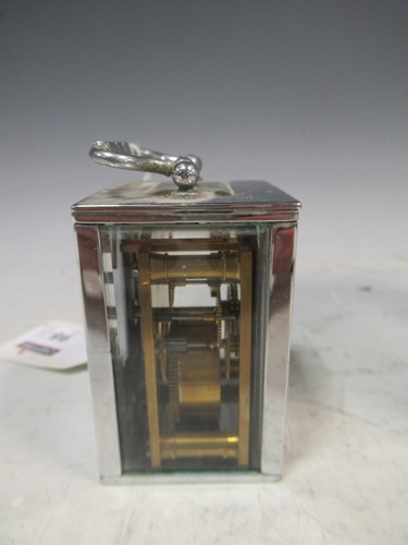 Lot 98 - A French carriage clock by Margaine, with gong...
