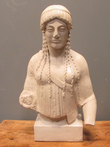 Lot 121 - A plaster model of the Euthydikos Kore, 62cm high