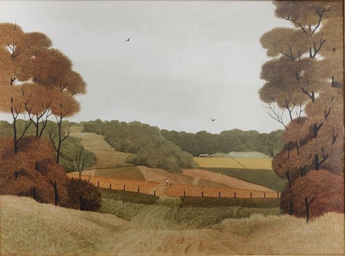 Lot 245 - Michael Franklin Taylor (1939-) Walking Home...
