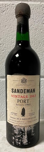 Lot 1259 - Sandemans Vintage Port 1963, 1 bottle