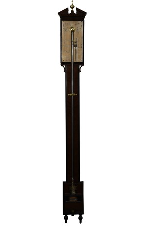 Lot 435A - George Adams Senior, a fine mahogany stick barometer dated 1760