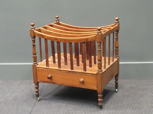 Lot 372 - A 19th century mahogany four division...