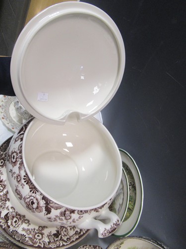 Lot 32 - Spode & Palissy Woodland china including a...