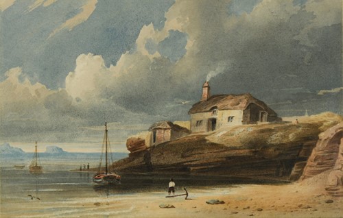 Lot 12 - Attributed to John Varley, OWS (1778-1842)