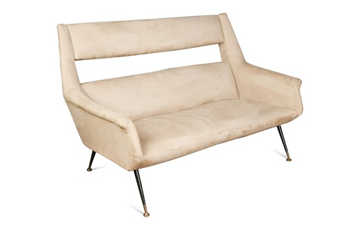 Lot 204 - Carlo de Carli (1910-1999), an Italian two-seat sofa