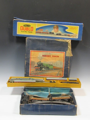 Lot 111 - A collection of boxed Hornby trains and...
