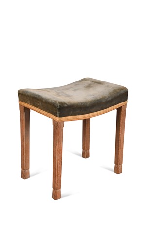 Lot 182 - An Elizabeth II Coronation stool