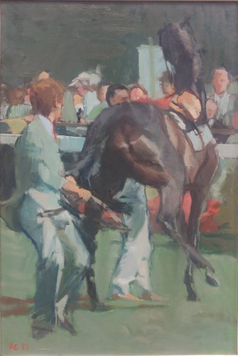 Lot 264 - Roger Coleman Kicking out of the Paddock -...