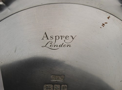 Lot 626 - A George VI silver rose bowl and stand
