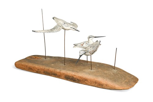 Lot 66 - Guy Taplin (1939-), Three Sanderlings