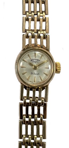 Lot 335 - Rotary - A 9ct gold wristwatch