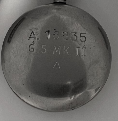 Lot 270 - Rolex - A WW2 military issue open faced pocket watch