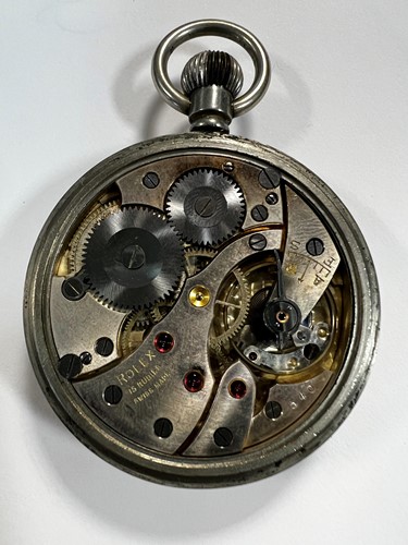 Lot 270 - Rolex - A WW2 military issue open faced pocket watch
