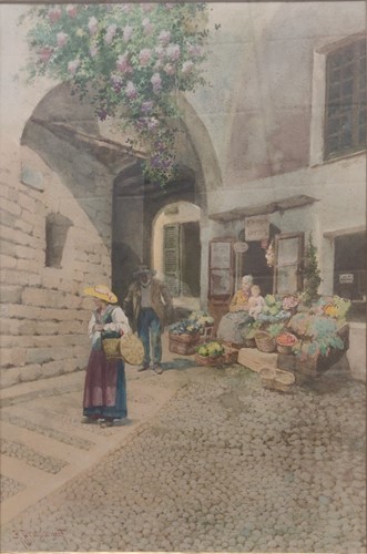 Lot 356 - Alberto Prosdocimi (1852-1925) The Flower...