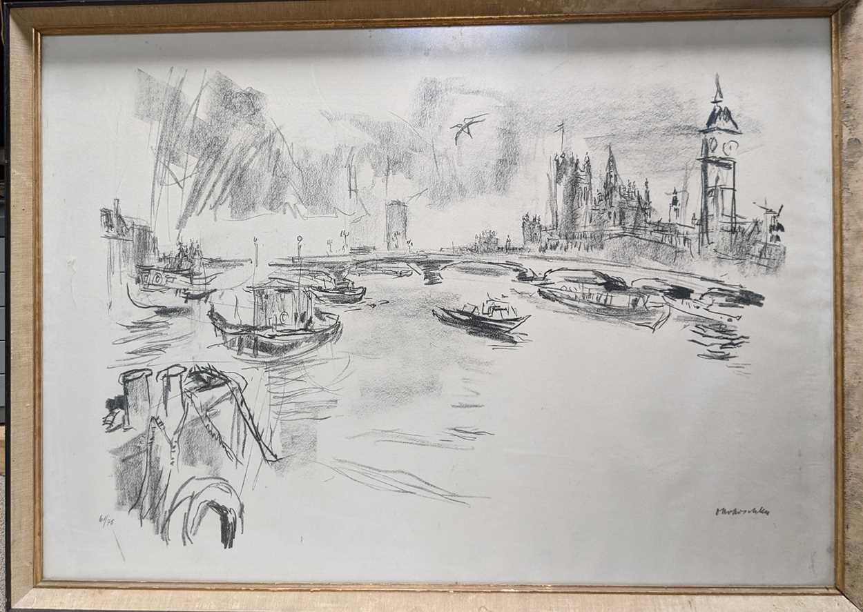 Lot 298 - Oskar Kokoschka (1886-1980) the Houses of...