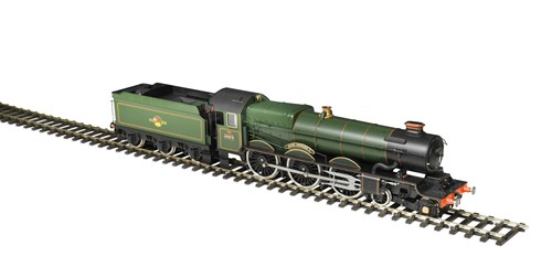 Lot 651 - A modern Tower Models painted brass model O gauge King Class locomotive no.6024 'King Edward I'