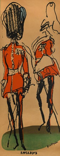 Lot 410 - Feliks Topolski RA (1907-1989)