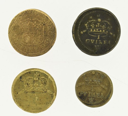 Lot 142 - A collection of William III coin weights...