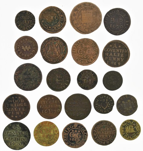 Lot 144 - British and Irish tokens, 17th century,...