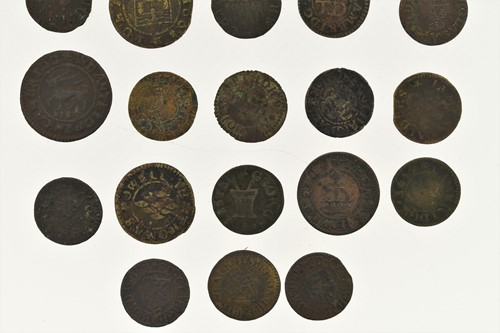 Lot 147 - British Tokens, 17th century, for Cambridge:...