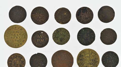 Lot 147 - British Tokens, 17th century, for Cambridge:...