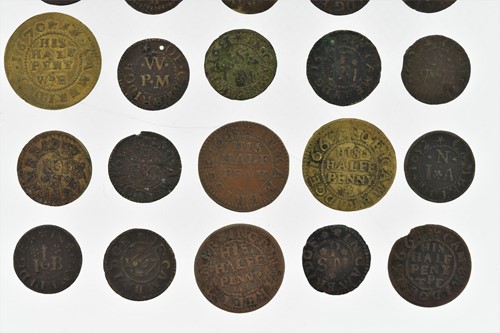 Lot 147 - British Tokens, 17th century, for Cambridge:...