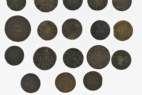 Lot 147 - British Tokens, 17th century, for Cambridge:...