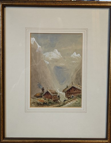 Lot 344 - Robert Taylor Pritchett (1828-1907) Landscape...