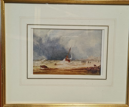 Lot 340 - A collection of four watercolours including;...