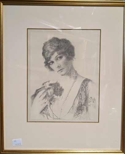 Lot 339 - A collection of five figurative studies...